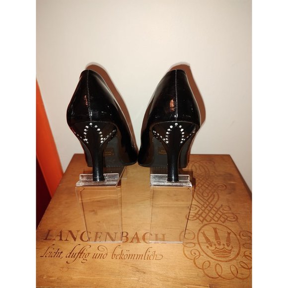 1980's Nordstrom Electric Blue Pointy Toe Pumps - Picture 5 of 6